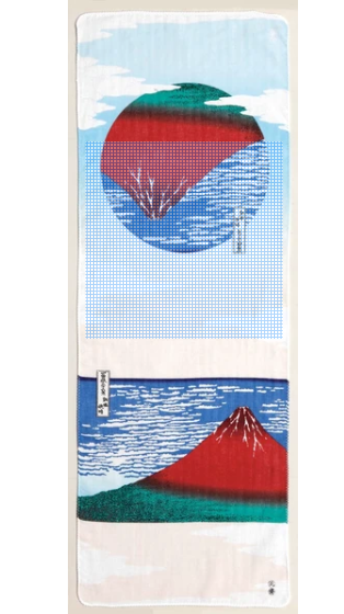 Tenugui Hokusai's Ukiyo-e – Image 2